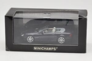 Mercedes SL500 R129 Dark Blue Metallic Minichamps 1:43 SL001 Metāls — attēls 4 no 4