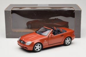 Mercedes SLK R170 230 AMG Orange Metallic Minichamps 1:18 B66005227 Metāls — attēls 9 no 9