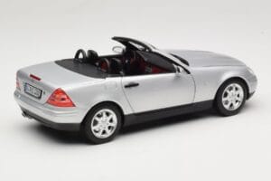 Mercedes SLK R170 Brilliant Silver Norev 1:18 183020 Metāls — attēls 3 no 9