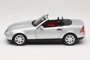 Mercedes SLK R170 Brilliant Silver Norev 1:18 183020 Metāls — attēls 4 no 9