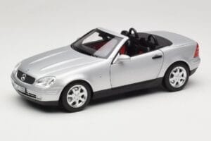 Mercedes SLK R170 Brilliant Silver Norev 1:18 183020 Metāls