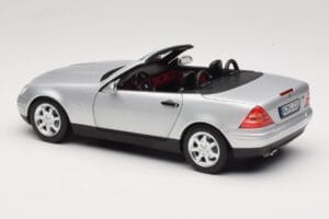 Mercedes SLK R170 Brilliant Silver Norev 1:18 183020 Metāls — attēls 8 no 9