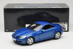 Mercedes SLK R171 Blue Metallic Minichamps 1:18 100033131 Metāls — attēls 11 no 11