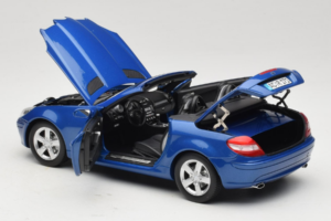 Mercedes SLK R171 Blue Metallic Minichamps 1:18 100033131 Metāls — attēls 7 no 11