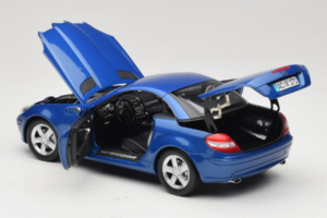 Mercedes SLK R171 Blue Metallic Minichamps 1:18 100033131 Metāls — attēls 8 no 11