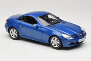 Mercedes SLK R171 Blue Metallic Minichamps 1:18 100033131 Metāls — attēls 9 no 11