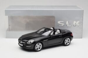Mercedes SLK R172 Magnetite Melns Minichamps 1:18 B66960514 Metāls — attēls 8 no 8