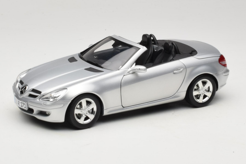 Mercedes SLK R171 Sudrabs Minichamps 1:18 B66962318 Metāls