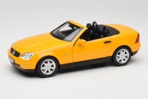 Mercedes SLK200 R170 Dzeltens Norev 1:18 B66040713 Metāls