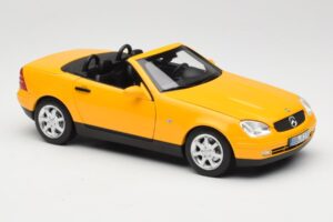 Mercedes SLK200 R170 Dzeltens Norev 1:18 B66040713 Metāls — attēls 7 no 9