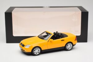 Mercedes SLK200 R170 Dzeltens Norev 1:18 B66040713 Metāls — attēls 9 no 9