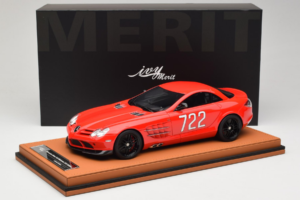 Mercedes SLR McLaren 722 Edition Sarkans IVY Merit 1:18 REMC030 Sveķi — attēls 7 no 7