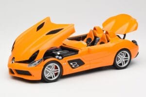 Mercedes SLR McLaren C199 Stirling Moss AMG Solarbeam Metallic Minichamps 1:18 100038400 Metāls — attēls 2 no 8