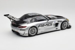 Mercedes AMG SLS C197 GT3 Team AMG China #96 M. Hakkinen / C. Cheng Zhuhai 6th 2011 Minichamps 1:18 151113196 Metāls — attēls 2 no 6