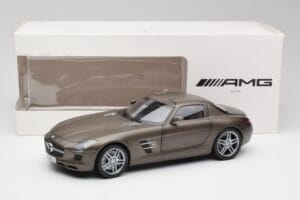 Mercedes SLS AMG C197 Monza Pelēks Minichamps 1:18 B66960044 Metāls — attēls 8 no 8
