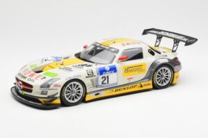 Mercedes SLS AMG GT3 #21 Rowe Racing Arnold / Roloff / Seyffarth / Jäger ADAC 24 Hours Nürburgring 2013 Minichamps 1:18 15113