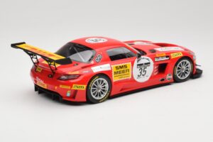 Mercedes SLS AMG GT3 #35 T. Heyer / T. Jager 24 Hours of Spa 2011 Minichamps 1:18 B66960196 Metāls — attēls 2 no 6