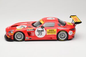 Mercedes SLS AMG GT3 #35 T. Heyer / T. Jager 24 Hours of Spa 2011 Minichamps 1:18 B66960196 Metāls — attēls 3 no 6