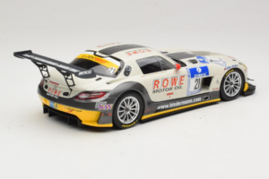 Mercedes SLS AMG GT3 #21 Rowe Racing M. Zehe / M. Hartung ADAC 24h Nurburgring 2012 Minichamps 1:18 151123121 Metāls — attēls 2 no 6