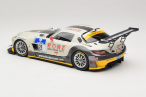 Mercedes SLS AMG GT3 #21 Rowe Racing M. Zehe / M. Hartung ADAC 24h Nurburgring 2012 Minichamps 1:18 151123121 Metāls — attēls 5 no 6