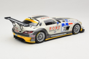 Mercedes SLS AMG GT3 #22 Rowe Racing R. Graf / M. Seyffarth ADAC 24h Nurburgring 2012 Minichamps 1:18 151123122 Metāls — attēls 2 no 6