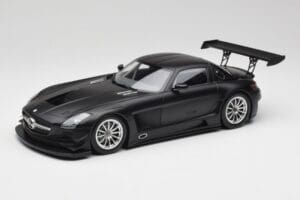 Mercedes SLS AMG GT3 C197 Street Matēts Melns Minichamps 1:18 151113101 Metāls