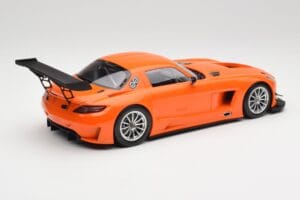 Mercedes SLS AMG GT3 C197 Street Oranžs Minichamps 1:18 151113105 Metāls — attēls 2 no 6