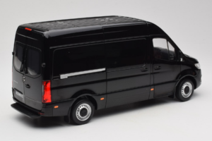 Mercedes Sprinter Melns Norev 1:18 183041 Metāls — attēls 3 no 8