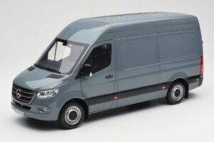 Mercedes Sprinter W907 Zili Pelēks Norev 1:18 183423 Metāls