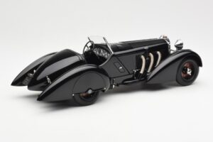 Mercedes SSK Trossi The Black Prince CMC 1:18 M-225 Metāls — attēls 2 no 6