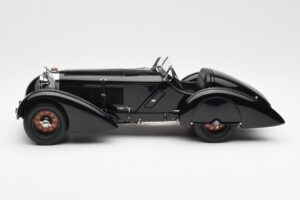 Mercedes SSK Trossi The Black Prince CMC 1:18 M-225 Metāls — attēls 3 no 6