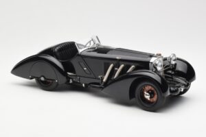 Mercedes SSK Trossi The Black Prince CMC 1:18 M-225 Metāls — attēls 4 no 6