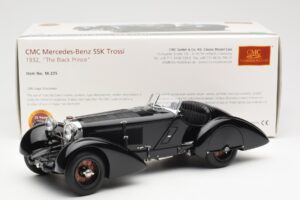 Mercedes SSK Trossi The Black Prince CMC 1:18 M-225 Metāls — attēls 6 no 6