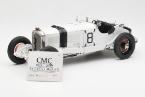 Mercedes SSKL R. Caracciola Grosser Preis von Deutschland 1931 CMC 1:18 M-082 Metāls