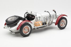 Mercedes SSKL R. Caracciola / W. Sebastian Mille Miglia Winner 1931 CMC 1:18 M-055 Metāls — attēls 2 no 6