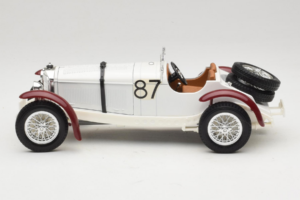 Mercedes SSKL #87 R. Caracciola Mille Miglia 1931 Bburago 1:18 3202 Metāls — attēls 3 no 6