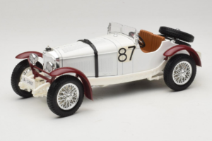 Mercedes SSKL #87 R. Caracciola Mille Miglia 1931 Bburago 1:18 3202 Metāls