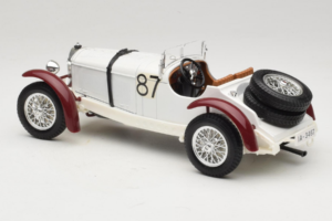 Mercedes SSKL #87 R. Caracciola Mille Miglia 1931 Bburago 1:18 3202 Metāls — attēls 5 no 6