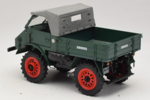 Mercedes Unimog 401 Zaļš Schuco 1:18 135 Metāls — attēls 7 no 8
