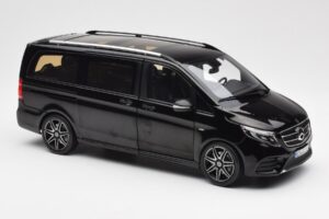 Mercedes V-Class W447 AMG Line Melns Norev 1:18 183860 Metāls — attēls 5 no 6