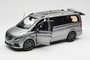 Mercedes V-Class W447 AMG Line Pelēks Metaliks Norev 1:18 183488 Metāls — attēls 2 no 9