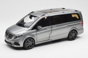 Mercedes V-Class W447 AMG Line Pelēks Metaliks Norev 1:18 183488 Metāls