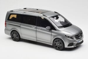 Mercedes V-Class W447 AMG Line Pelēks Metaliks Norev 1:18 183488 Metāls — attēls 7 no 9