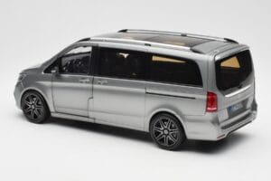 Mercedes V-Class W447 AMG Line Pelēks Metaliks Norev 1:18 183488 Metāls — attēls 8 no 9