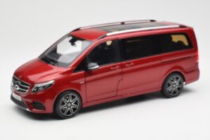 Mercedes V-Class W447 Designo Hyacinth Sarkans Metāliski Norev 1:18 B66004166 Metāls