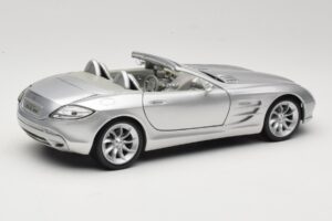 Mercedes Vision SLR Roadster Sudrabs Maisto 1:18 B66962107 Metāls — attēls 3 no 8