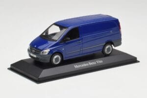 Mercedes Vito Atlantis Zils Minichamps 1:43 B66960525 Metāls — attēls 2 no 4