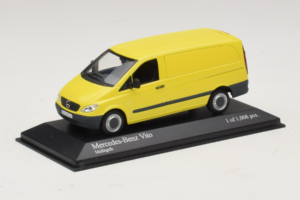 Mercedes Vito Kastenwagen Dzeltens Minichamps 1:43 400032260 Metāls — attēls 2 no 4