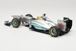 Mercedes W03 #8 N. Rosberg Mercedes AMG Petronas Showcar 2012 Minichamps 1:18 110120078 Metāls — attēls 5 no 7