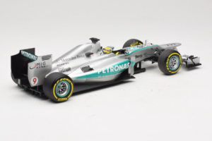 Mercedes W04 #9 N. Rosberg Mercedes AMG Petronas Showcar 2013 Minichamps 1:18 110130079 Metāls — attēls 2 no 7